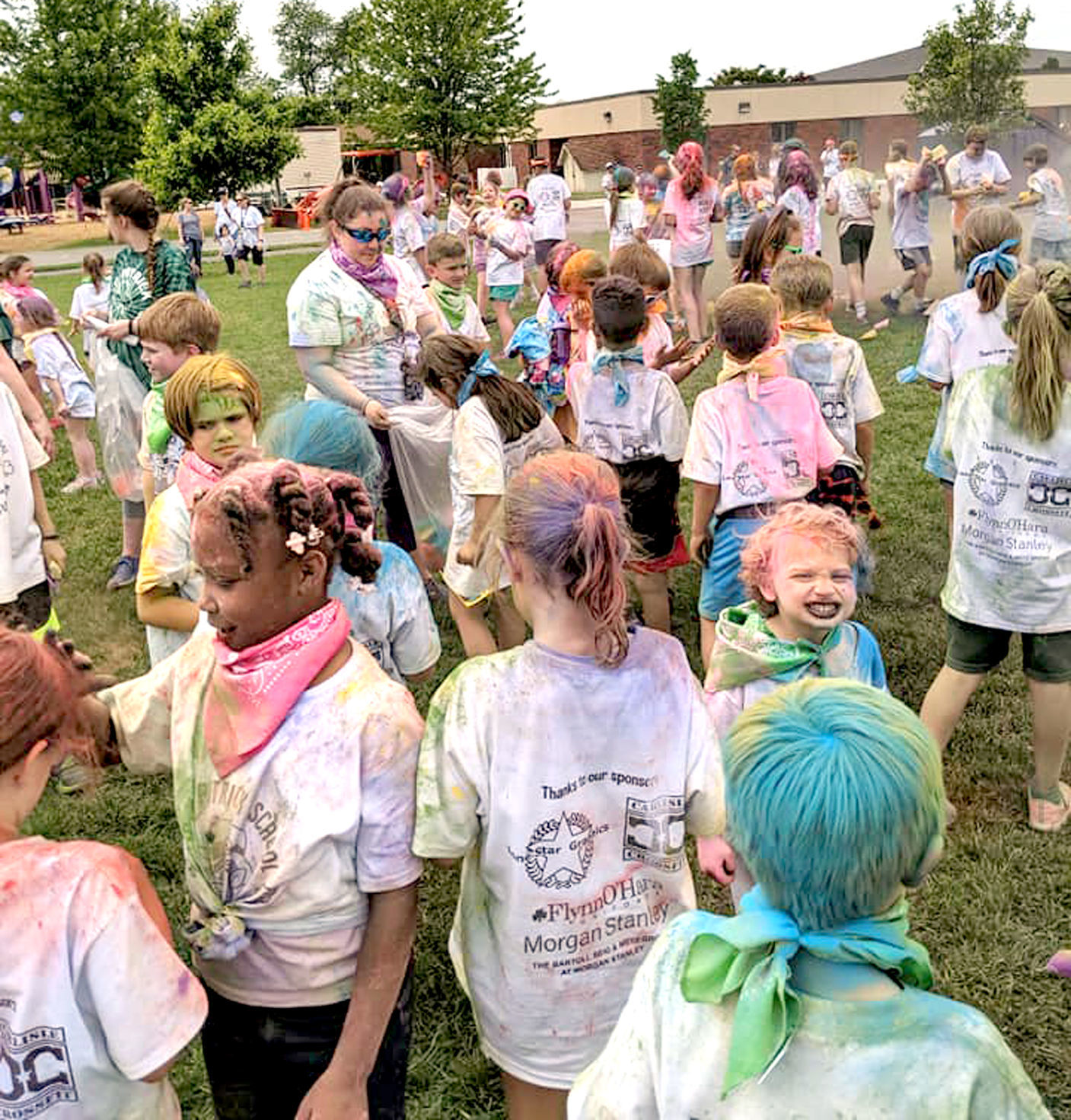 Saint Patrick School fun run